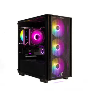 Captiva Advanced Gaming Computer PC AMD Ryzen 5 7500X3D 32 GB DDR5-SDRAM 1 TB SSD NVIDIA GeForce RTX 5070 Black