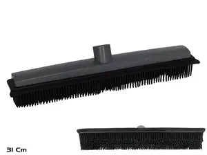 Gerimport Rubber Broom Head