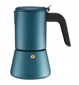 Cookini Moka Pot 300 ml, 6 Cups, Blue