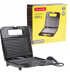 Bestron 6718 Sandwich Toaster 800 W Black