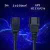 Кабель питания Qoltec IEC C13 - C14 2м Photo 2