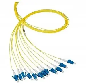 SecurityNET Single-Mode Fiber Optic Pigtail LC/PC 0.9mm 2m