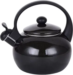Kamille 1038A tējkanna plītij 2.2 l melna