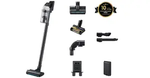 Samsung VS70H25XLG Stick Vacuum Cleaner, Bagless, HEPA Filter, 770W, Black