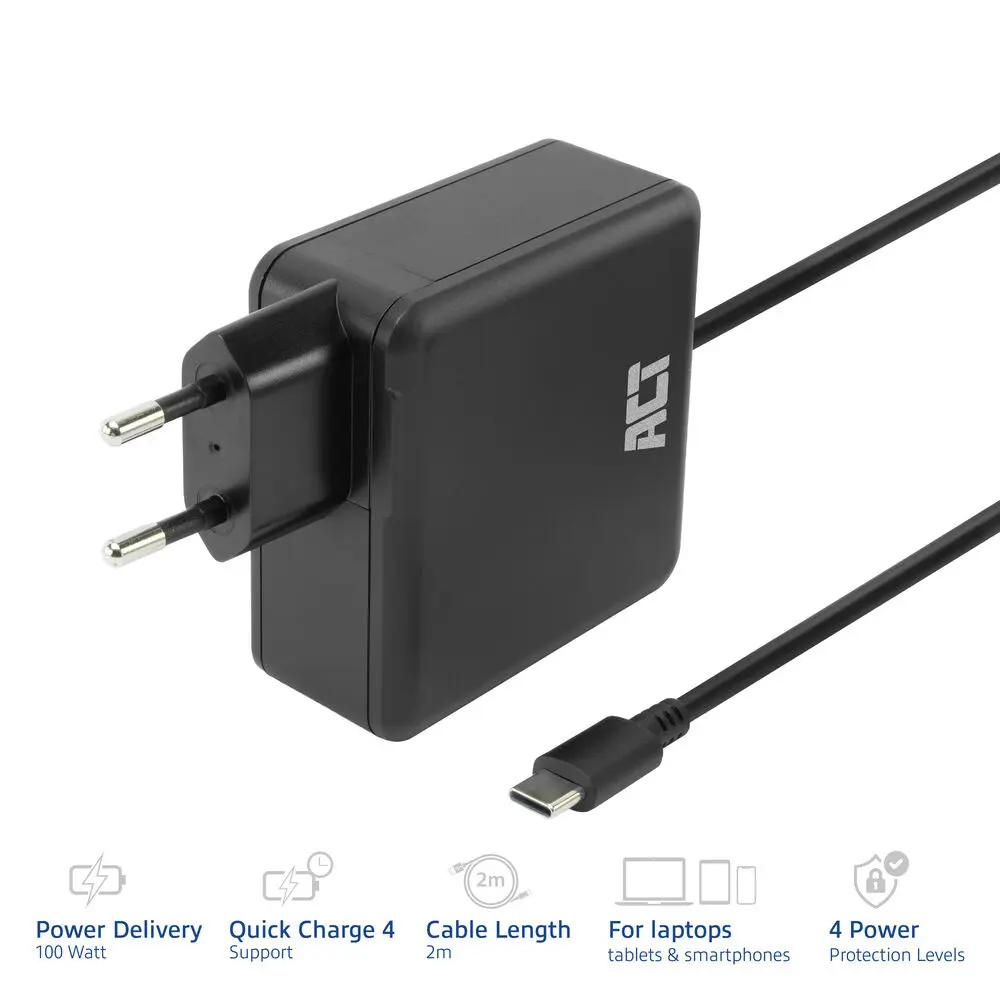 ACT AC2015 100W USB-C Laptop Wall Charger Photo 2