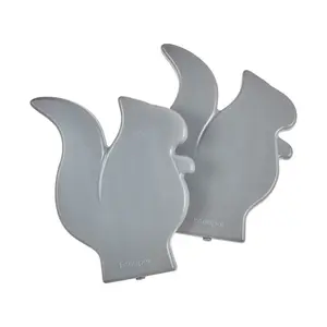 Keeeper 2-piece set of cold elements 18.5x14x1.5cm gray