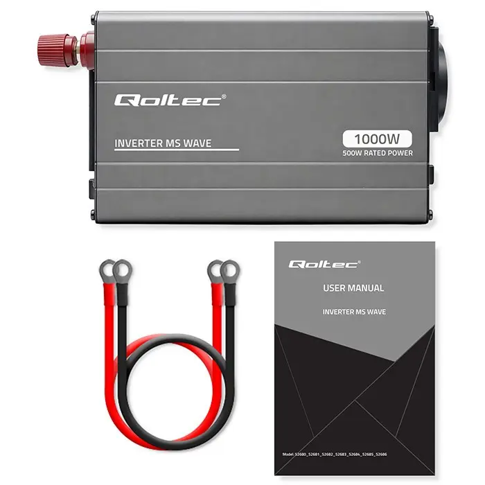Автомобильный инвертор Qoltec MS Wave 12V 230V 500Вт Photo 8