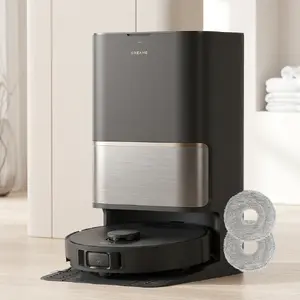 Robotiskais putekļsūcējs Dreame L50 Ultra AE, 5200 mAh, darbības laiks 180 min, melns