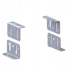 ProGarden ASM150-2 Universal Base for Sliding Gate Operators, 4-Piece Angle Bracket Set