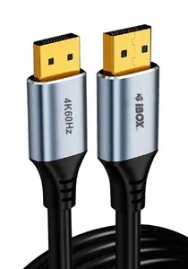 IBOX ITVDP013 DisplayPort Cable 3m 4K 60Hz Gold-Plated Connectors