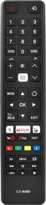 Toshiba LXP8069 tālvadības pults CT-8069, CT-90430 un CT-90394 modeļiem