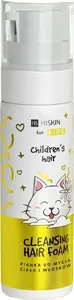 HiSkin for Kids ķermeņa un matu mazgāšanas putas ar rīsu proteīniem 200 ml