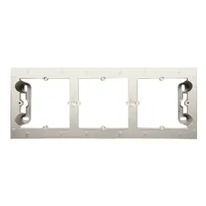 Kontakt-Simon DPN3/41 Surface-Mounted Triple Outlet Box, White