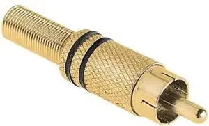 RCA Connector Gold-Plated WTY0068