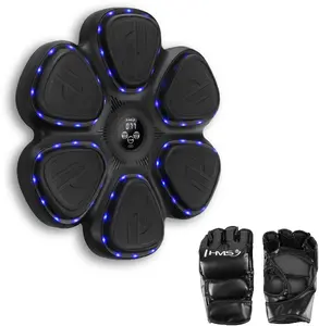 HMS TB12 Electronic Boxing Target with Bluetooth Music and Gloves