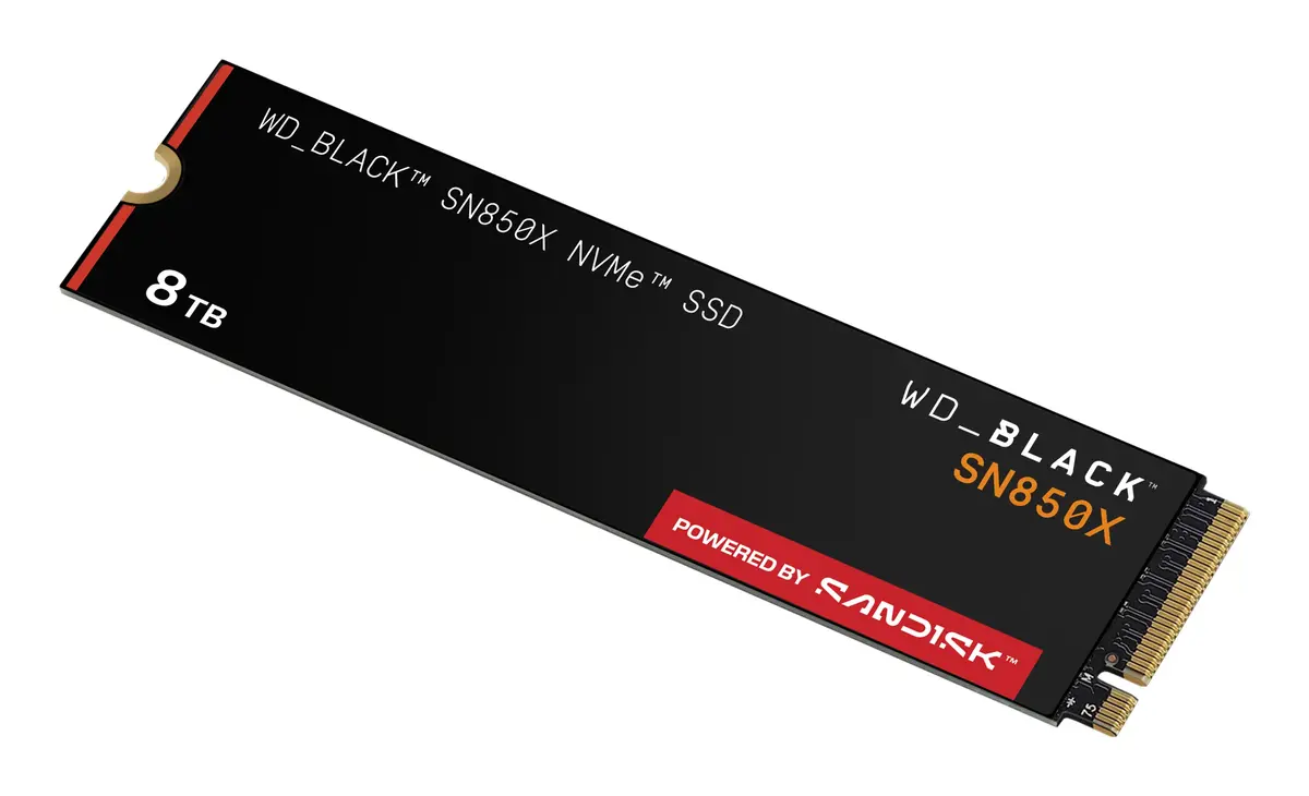 WD_BLACK SN850X 8 ТБ NVMe M.2 SSD Photo 4