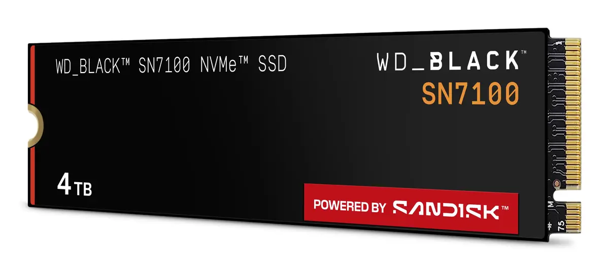 SSD накопитель WD_BLACK SN7100 NVMe 4 ТБ Photo 3