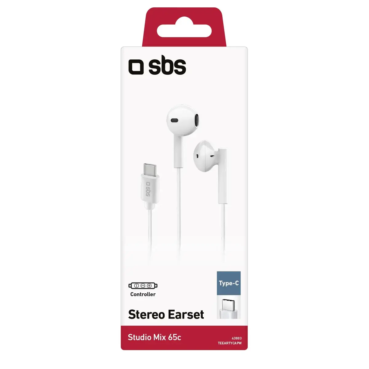 Наушники SBS Mobile Studio Mix 65c USB-C Photo 3