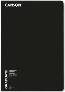 Canson Graduate Agrafe Drawing Paper A5 140 g/m² 20 Sheets