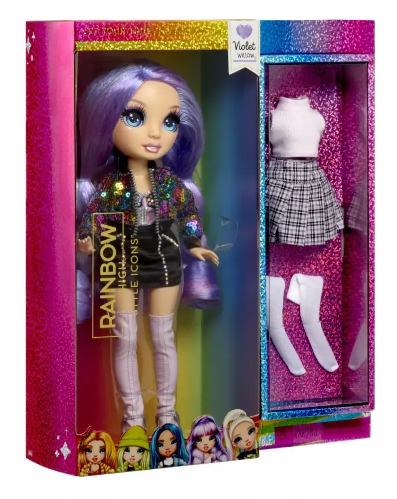 Кукла MGA Entertainment Rainbow High Violet Photo 8