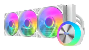 Darkflash DG360 Processor All-in-one liquid cooler 12 cm White