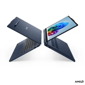 Lenovo IdeaPad 5 2-in-1 14AHP11 Laptop, 14-inch WUXGA Touchscreen, AMD Ryzen 5, 16GB RAM, 512GB SSD, No OS, Blue