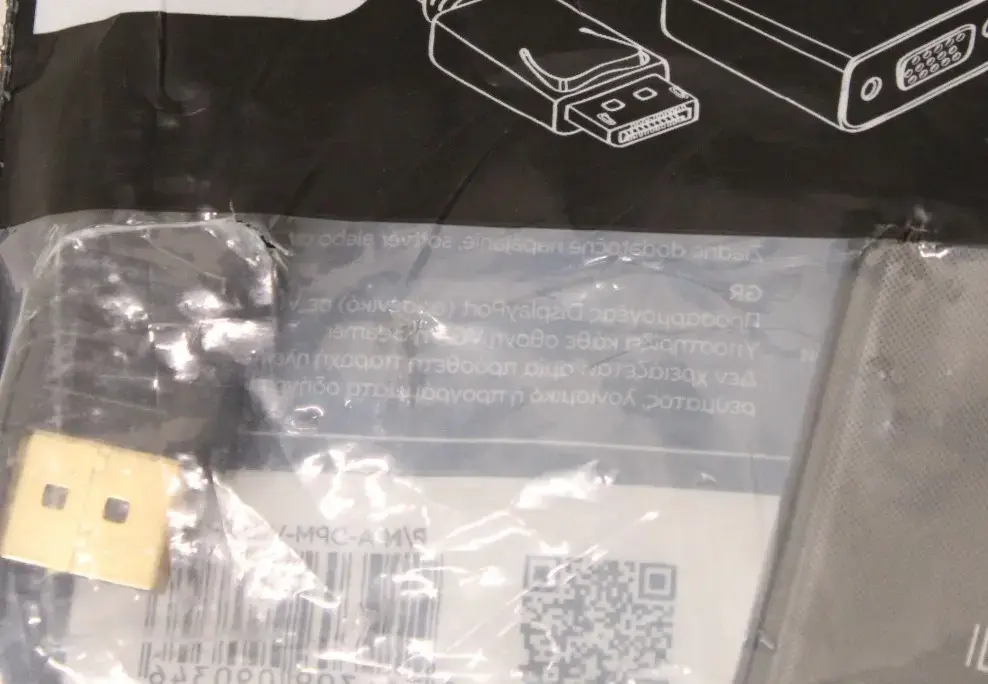 Gembird A-DPM-VGAF-02SO DisplayPort uz VGA adaptera kabelis Photo 2