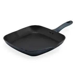 Salter Megastone Excellence 28cm Griddle Pan, Grey