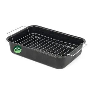 Salter BW128142EU7 34 cm Roasting Pan with Rack