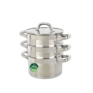 Salter BW13906 Timeless 18 cm 3-Tier Steamer