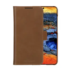 Чехол-книжка dbramante1928 Lynge для Samsung Galaxy S25+, светло-коричневый