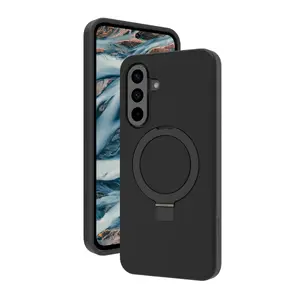 Чехол dbramante1928 Iceland Pro Kick для Samsung Galaxy A56 5G, совместимый с MagSafe, черный