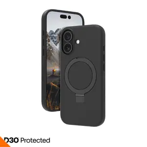 dbramante1928 Iceland Ultra D3O MS Kick vāciņš Apple iPhone 17, melns