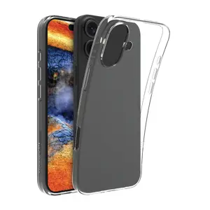 dbramante1928 Greenland Protective Cover for Apple iPhone 16 Plus, Transparent