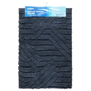 Коврик для ванной комнаты Baltic Aqua Square 50x80 см, серый