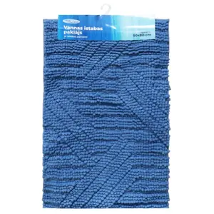 Коврик для ванной комнаты Baltic Aqua Square, 50x80 см, синий