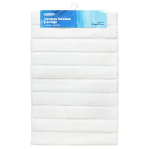 Коврик для ванной Baltic Aqua Rino 50x80 см белый