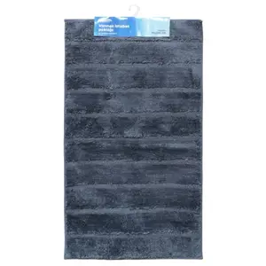 Baltic Aqua Rino Bathroom Mat, 70x120 cm, Grey