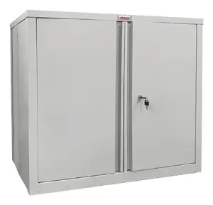 Офисный шкаф для хранения Phoenix Safe SCF0891GGK, 2-дверный, стальной, 204 л, серый