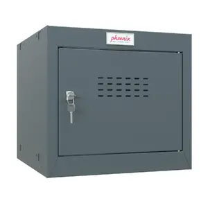 Phoenix Safe CL0344AAK Personal Locker, Freestanding, Grey