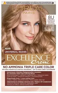Стойкая крем-краска для волос L'Oreal Paris Excellence Creme Universal Nudes 8U Универсальный блонд