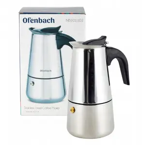Ofenbach 101102 nerūsējošā tērauda mokas kafijas kanna 0.45 l