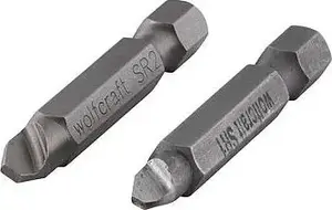 Wolfcraft Screw Extractor Bit Set for Damaged Screws, 2 Pieces
