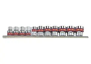 King Tony 2011SR 1/4" Socket Set, 11 Pieces