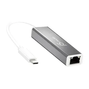 j5create JCE133G USB-C to Gigabit Ethernet Adapter, 1000 Mbit/s