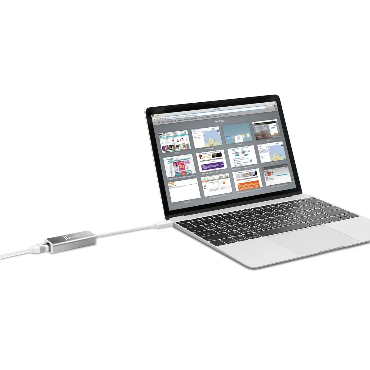 Адаптер j5create JCE133G USB-C на Gigabit Ethernet Photo 5