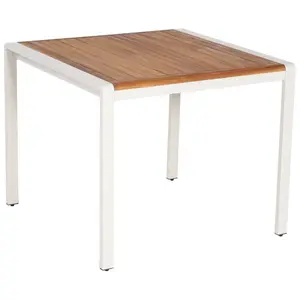 Dārza galds BESK 90x90 cm kvadrātveida āra galds