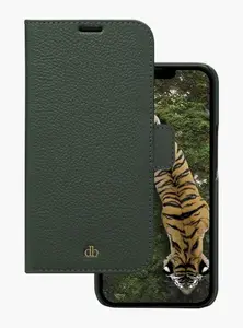 dbramante1928 New York Folio Case for Apple iPhone 12, 6.1-inch, Green