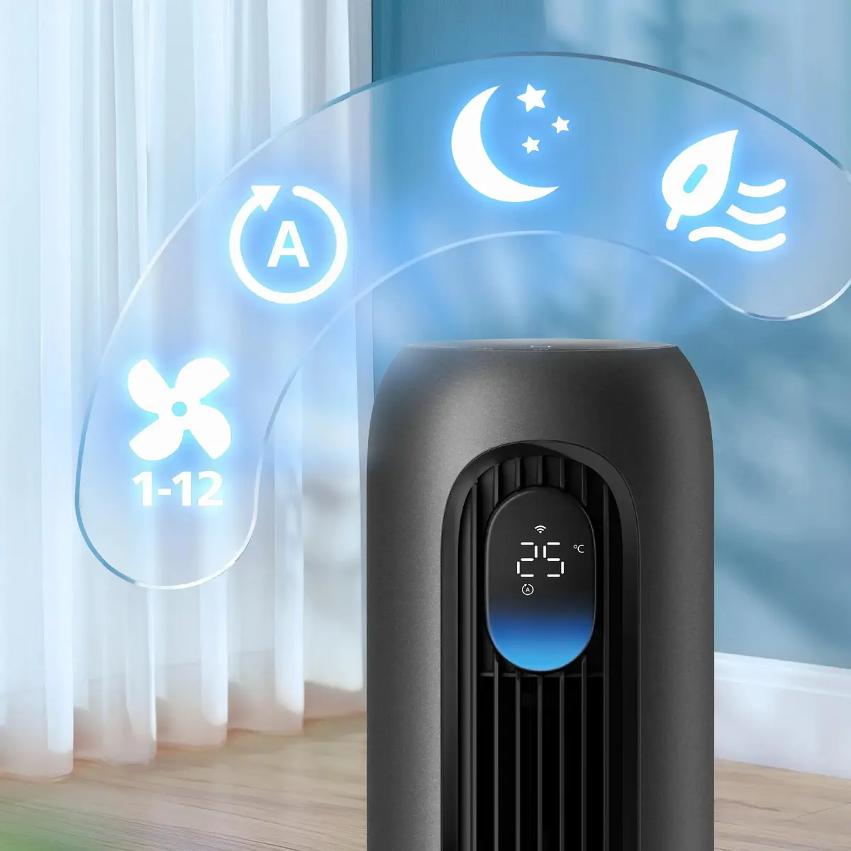 Башенный вентилятор Philips CX7550/01 Photo 3