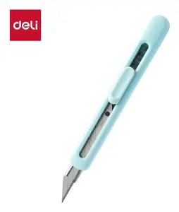 Deli EM411 Snap-off Blade Knife 9mm Blue